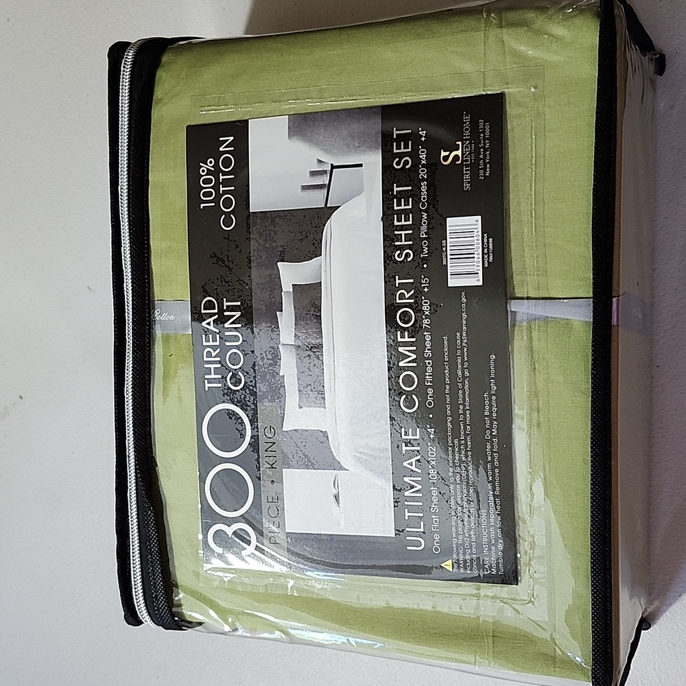 NWT King Sheet Set